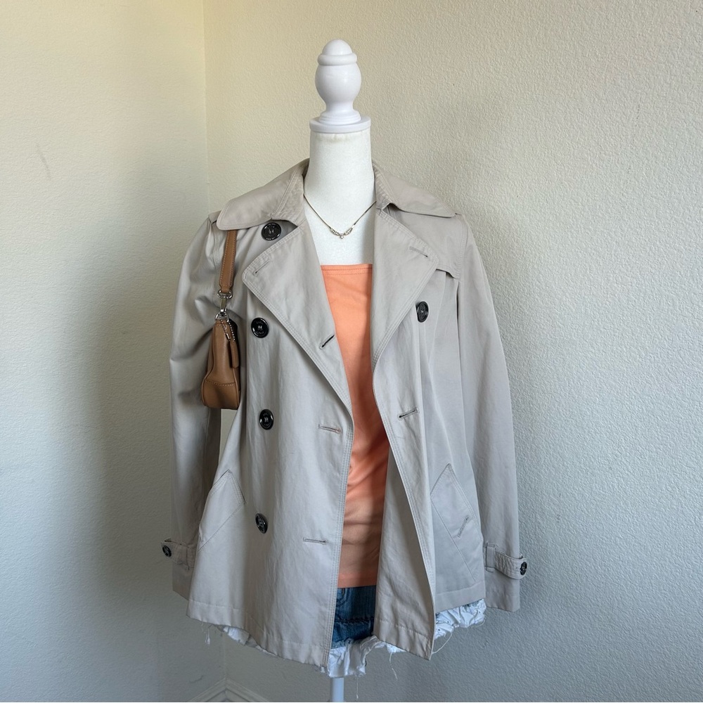 Zara Short Trench Coat